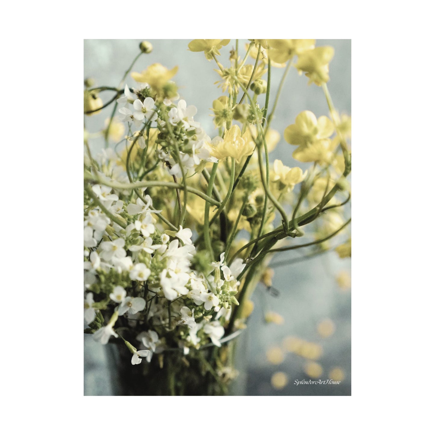 Floral, Matte Vertical Poster