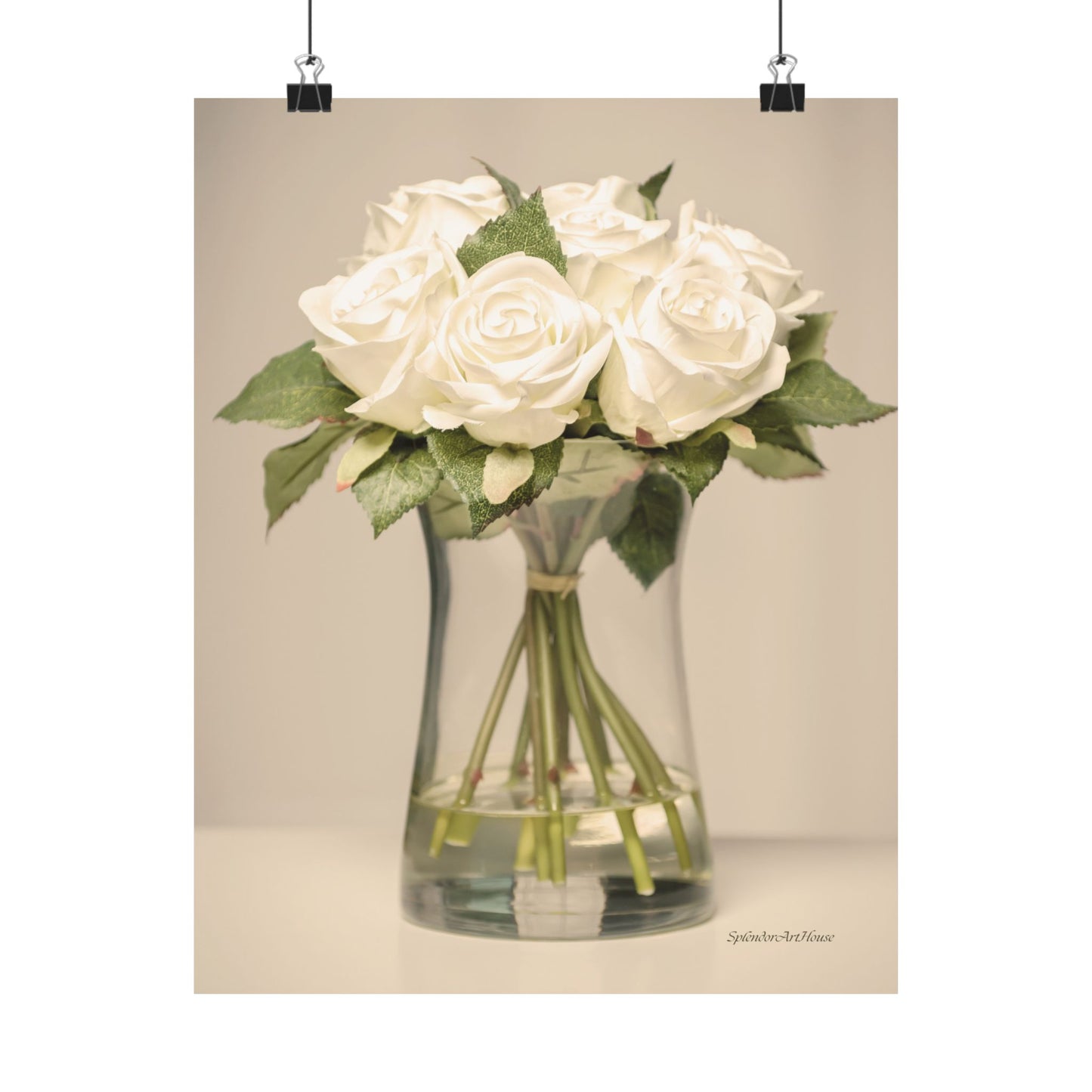Floral, Matte Vertical Poster