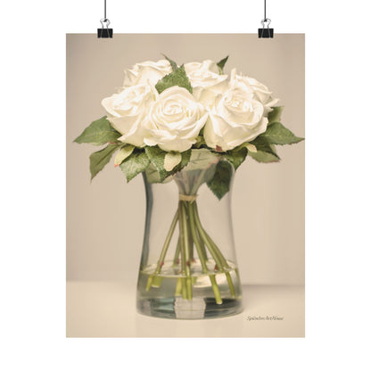 Floral, Matte Vertical Poster