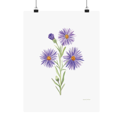 Floral, Matte Vertical Poster