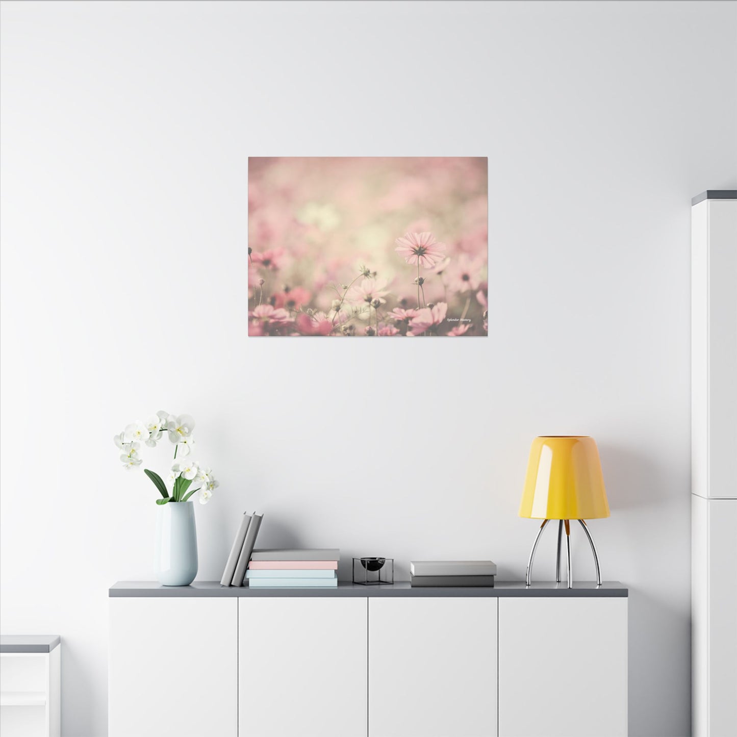 Floral, Matte Canvas, Stretched, 0.75"