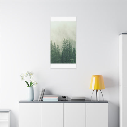 Forest Trees, Matte Canvas, Stretched, 0.75"