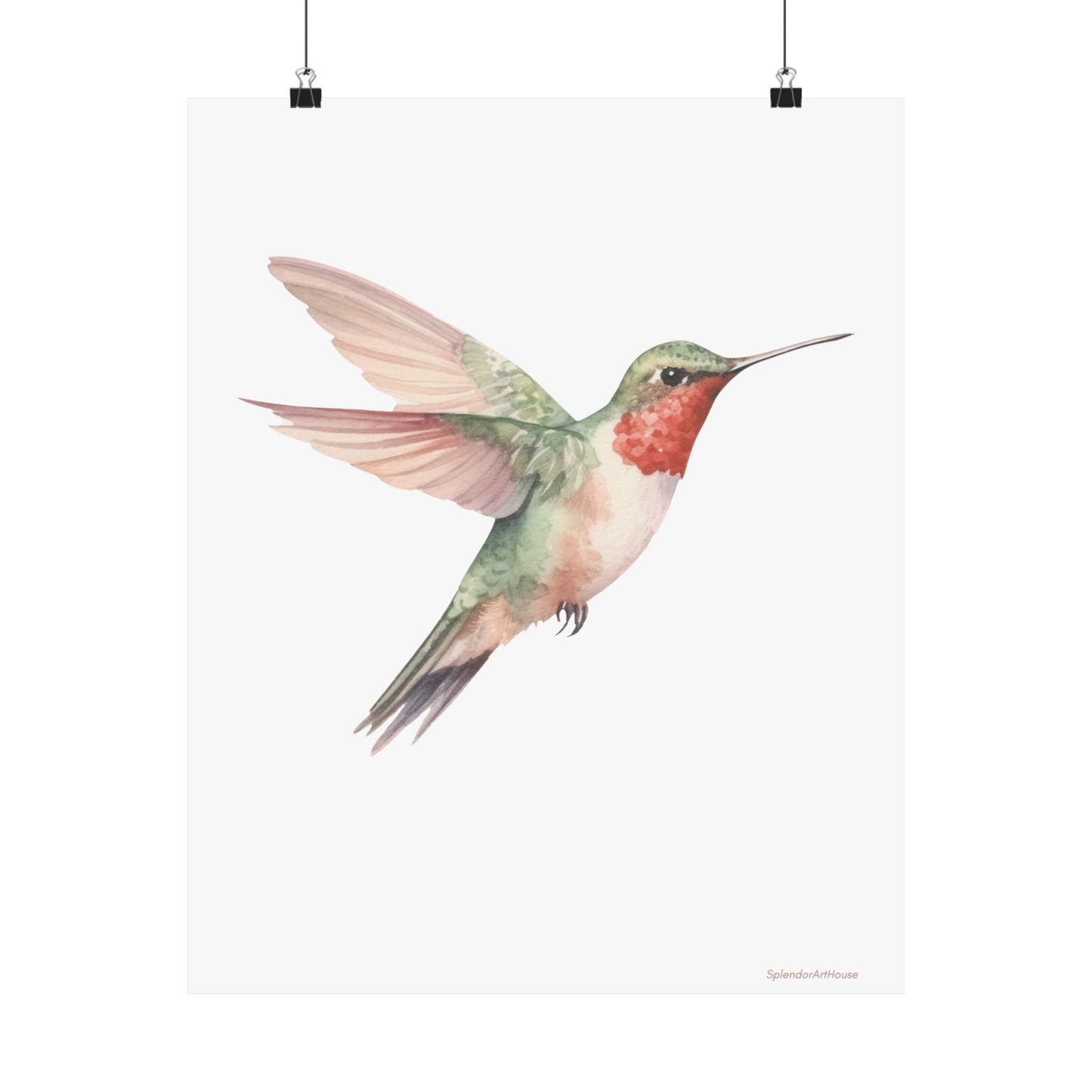Bird, Matte Vertical Poster