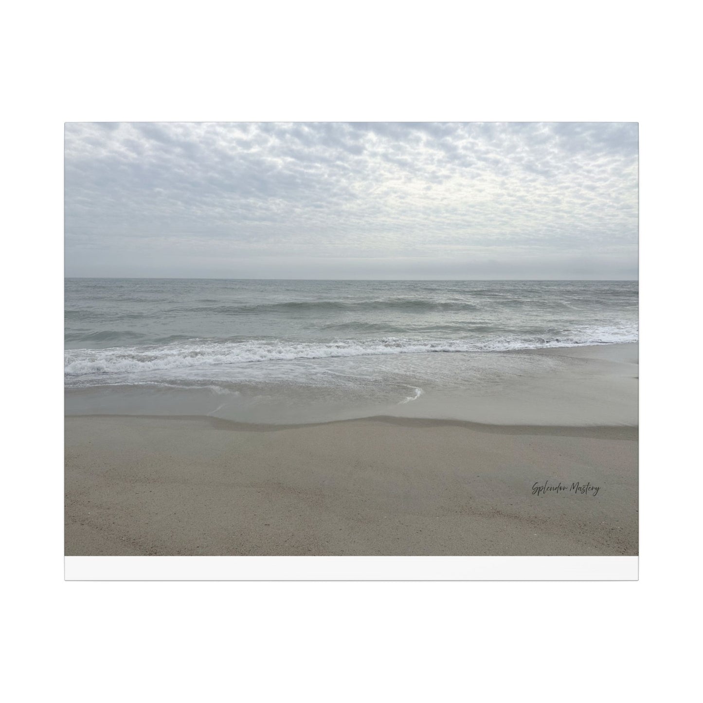 Ocean, Matte Canvas, Stretched, 0.75"