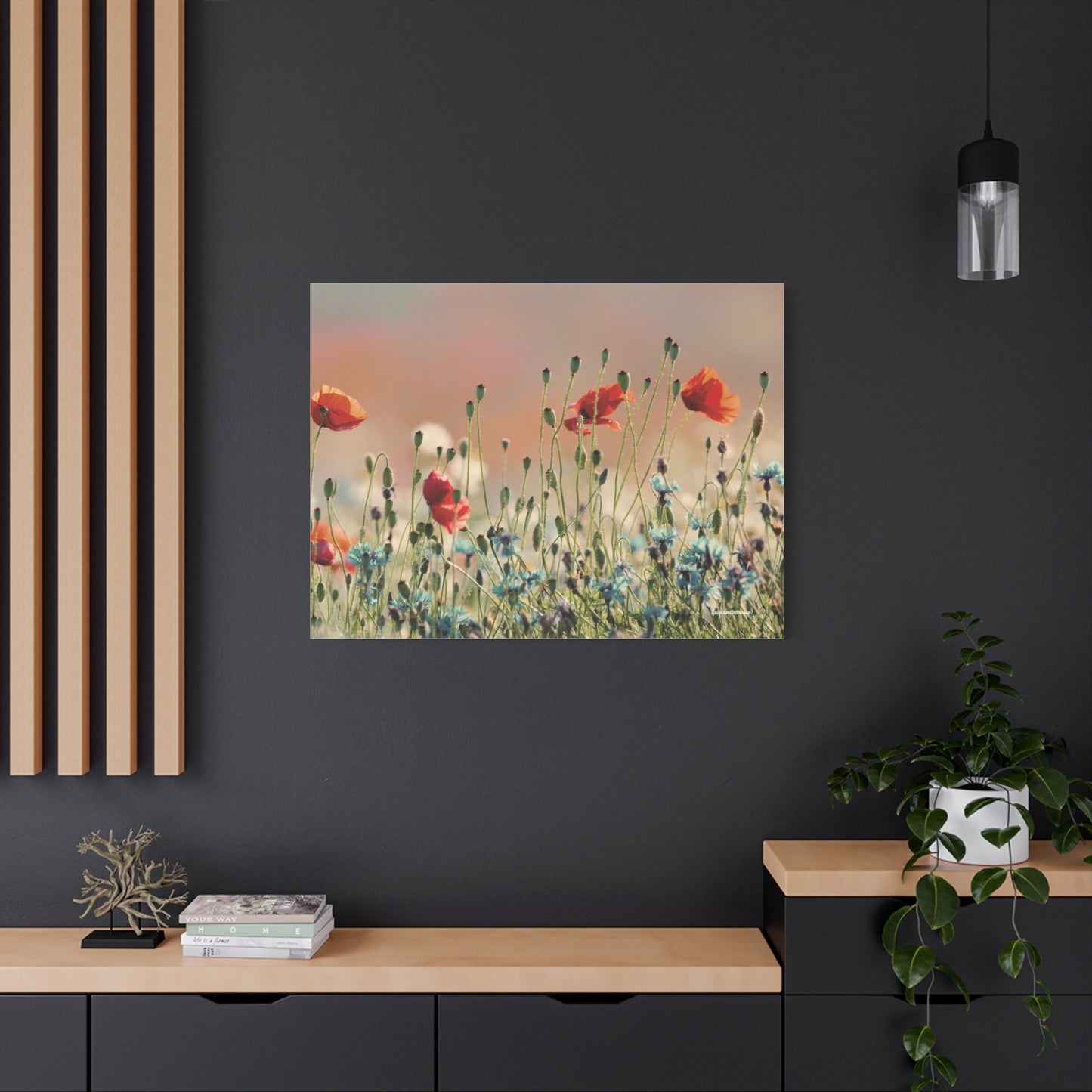 Floral, Matte Canvas, Stretched, 1.25"