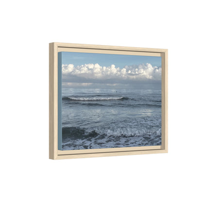 Ocean - Matte Canvas, Framed (Natural)
