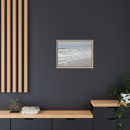 Ocean - Matte Canvas, Framed (Natural)