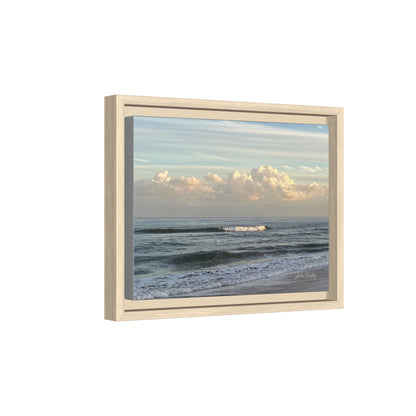 Ocean - Matte Canvas, Framed (Natural)