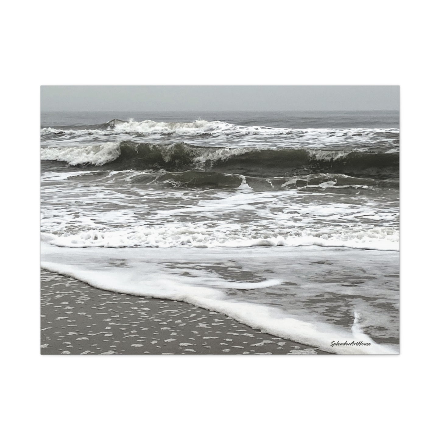 Ocean, Matte Canvas, Stretched, 1.25"