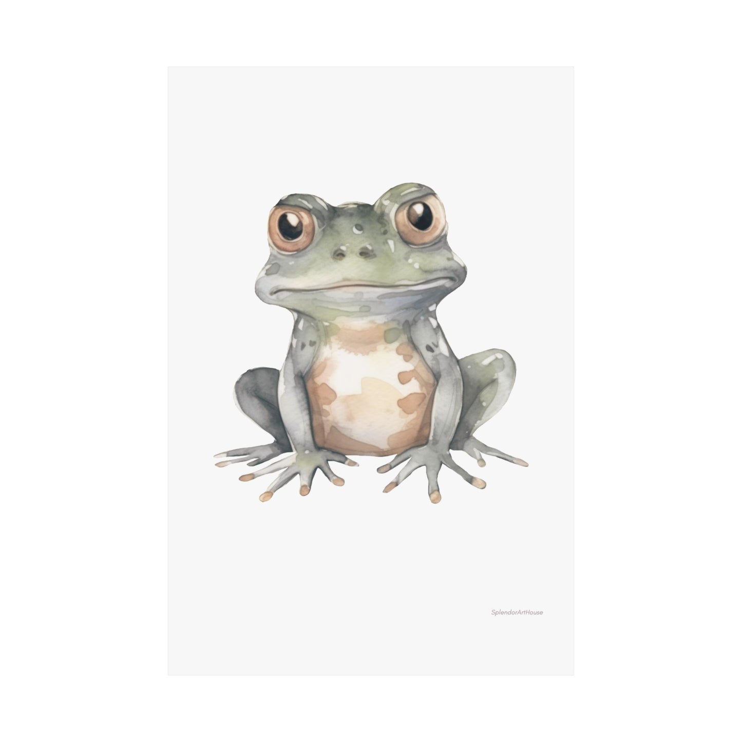 Frog, Matte Vertical Poster