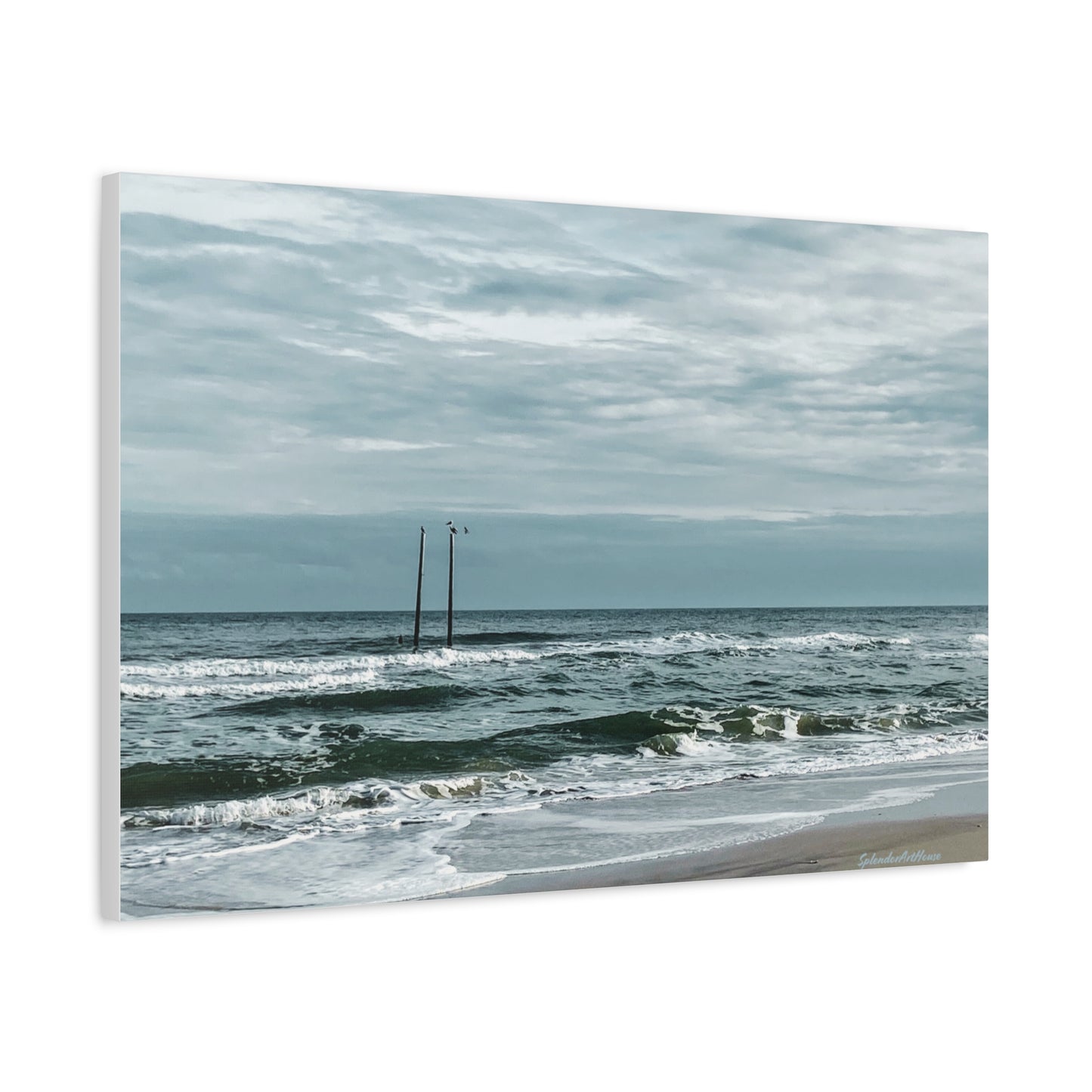 Ocean, Matte Canvas, Stretched, 1.25"