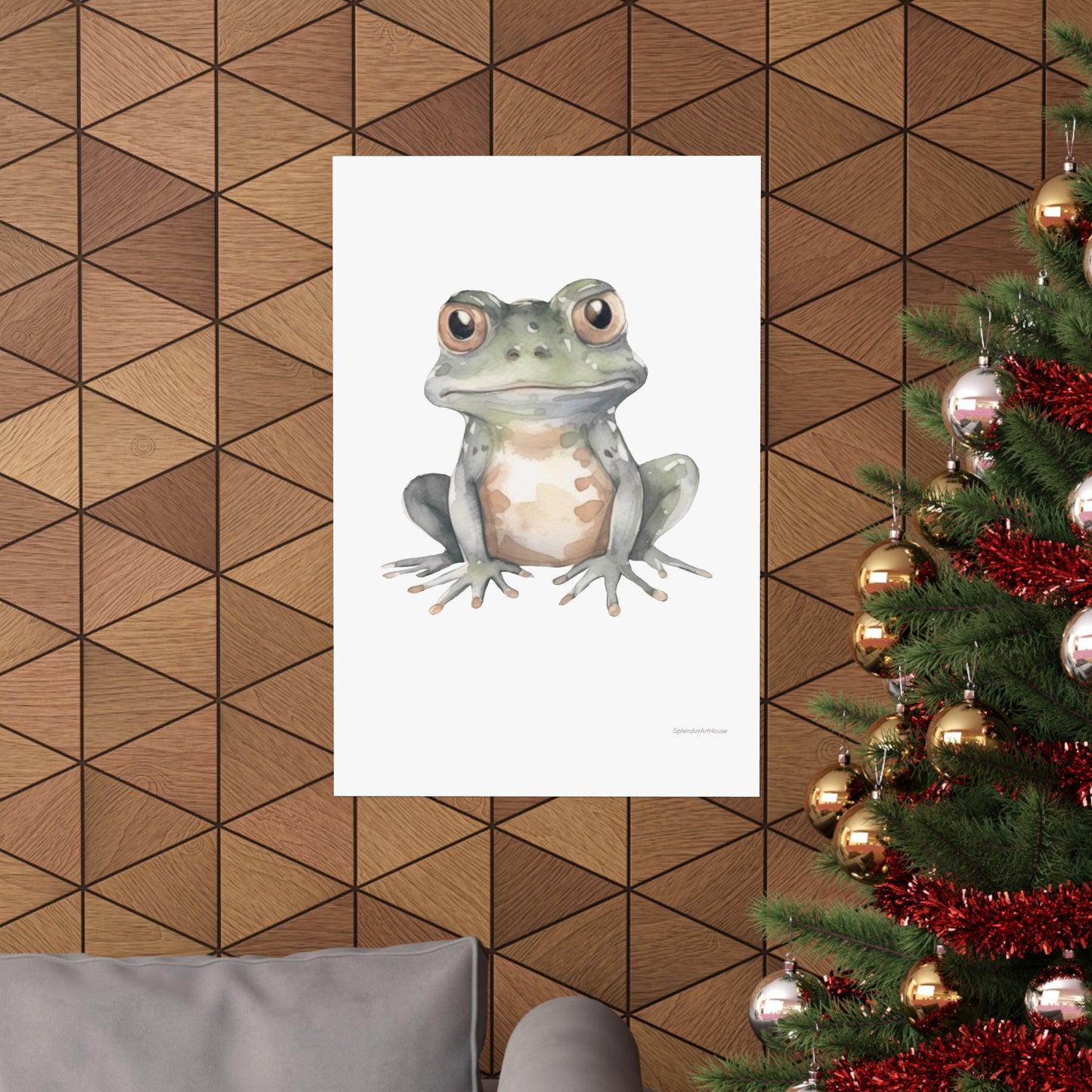 Frog, Matte Vertical Poster
