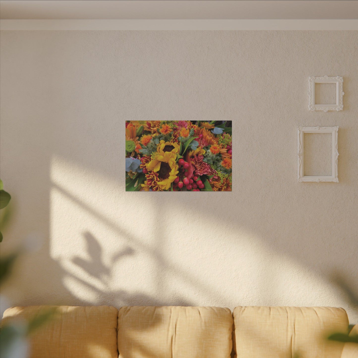 Floral, Matte Canvas, Stretched, 0.75"