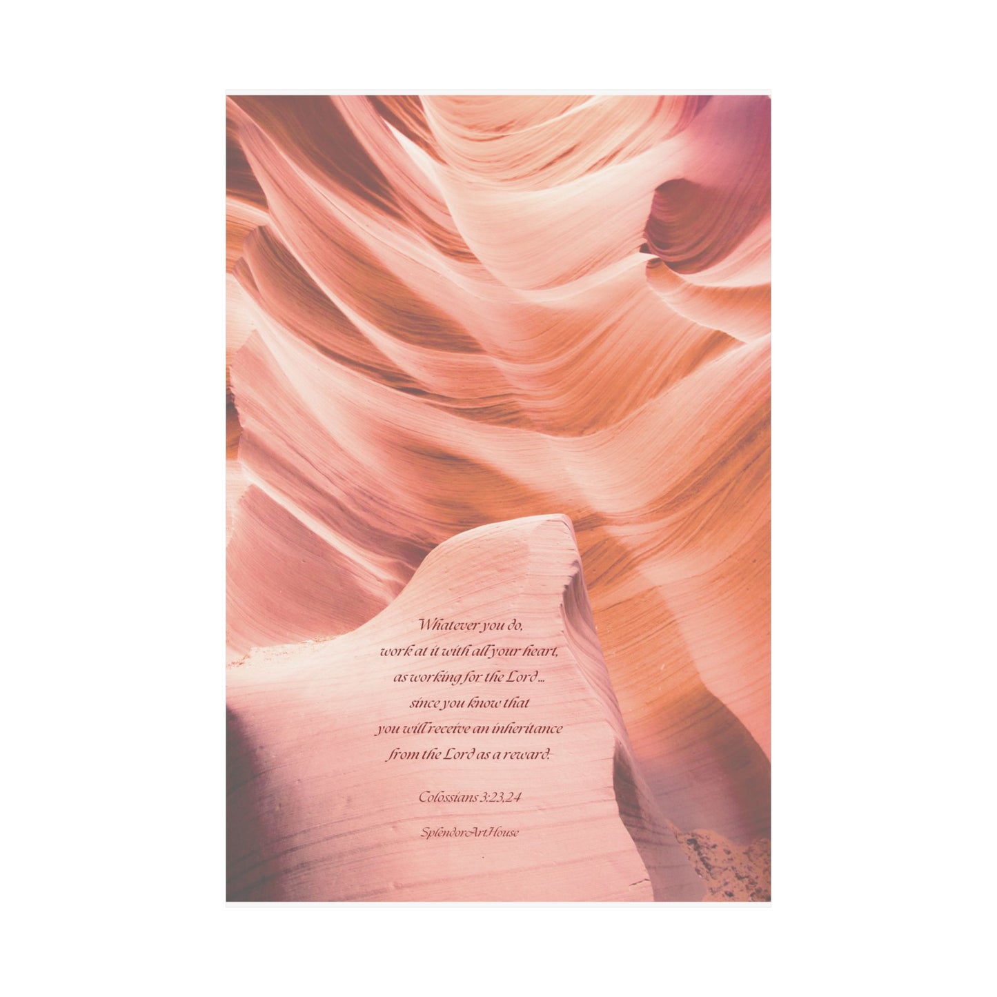 Inspirational, Matte Vertical Poster