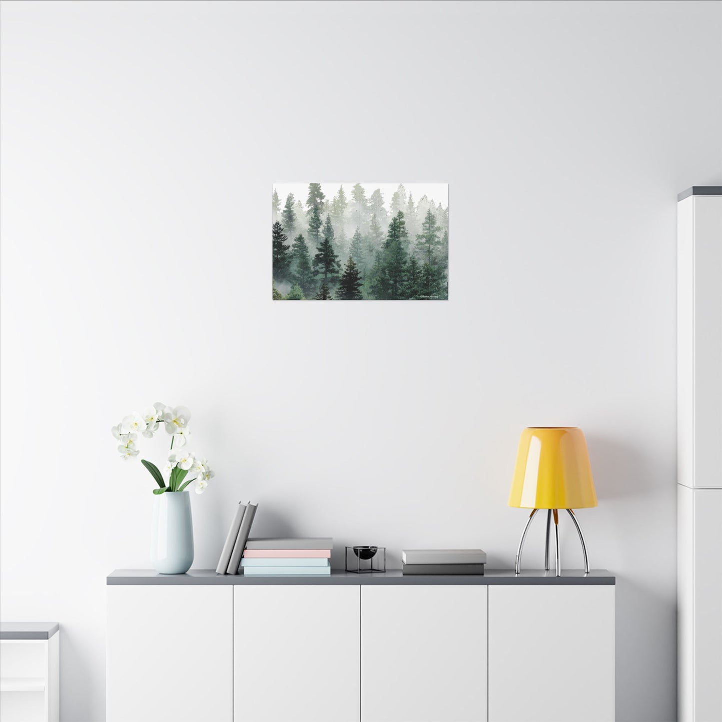 Forest Trees, Matte Canvas, Stretched, 0.75"