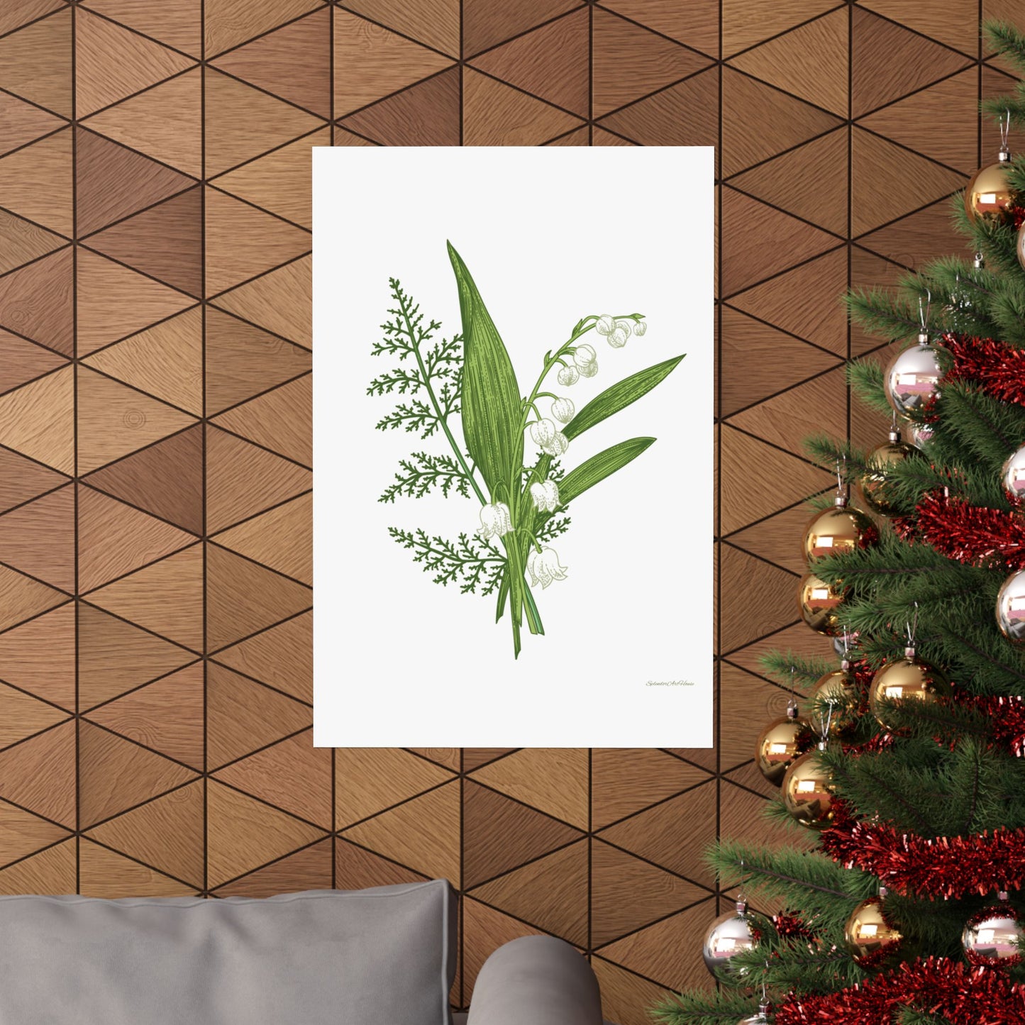 Floral, Matte Vertical Poster