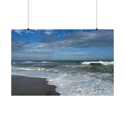 Ocean, Matte Horizontal Poster