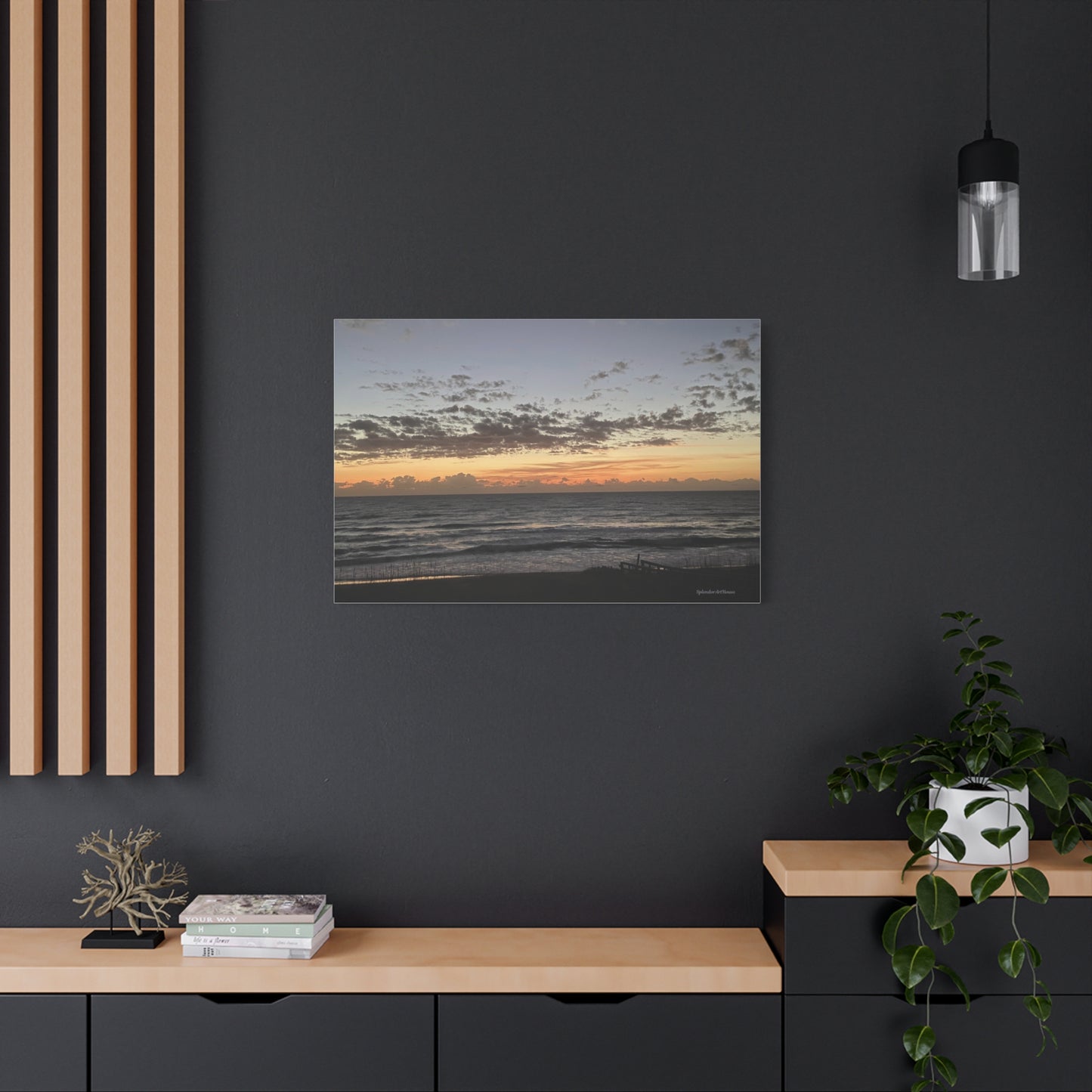Ocean, Matte Canvas, Stretched, 1.25"