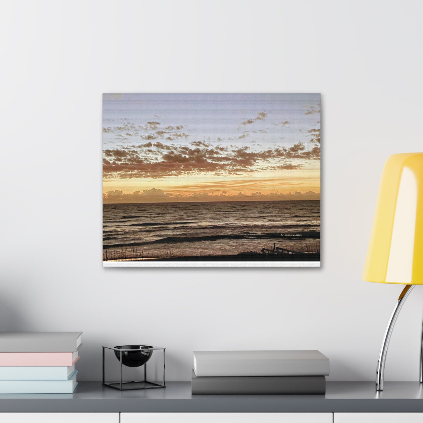Ocean, Canvas Stretched, 1.5''