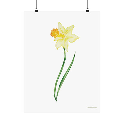 Floral, Matte Vertical Poster