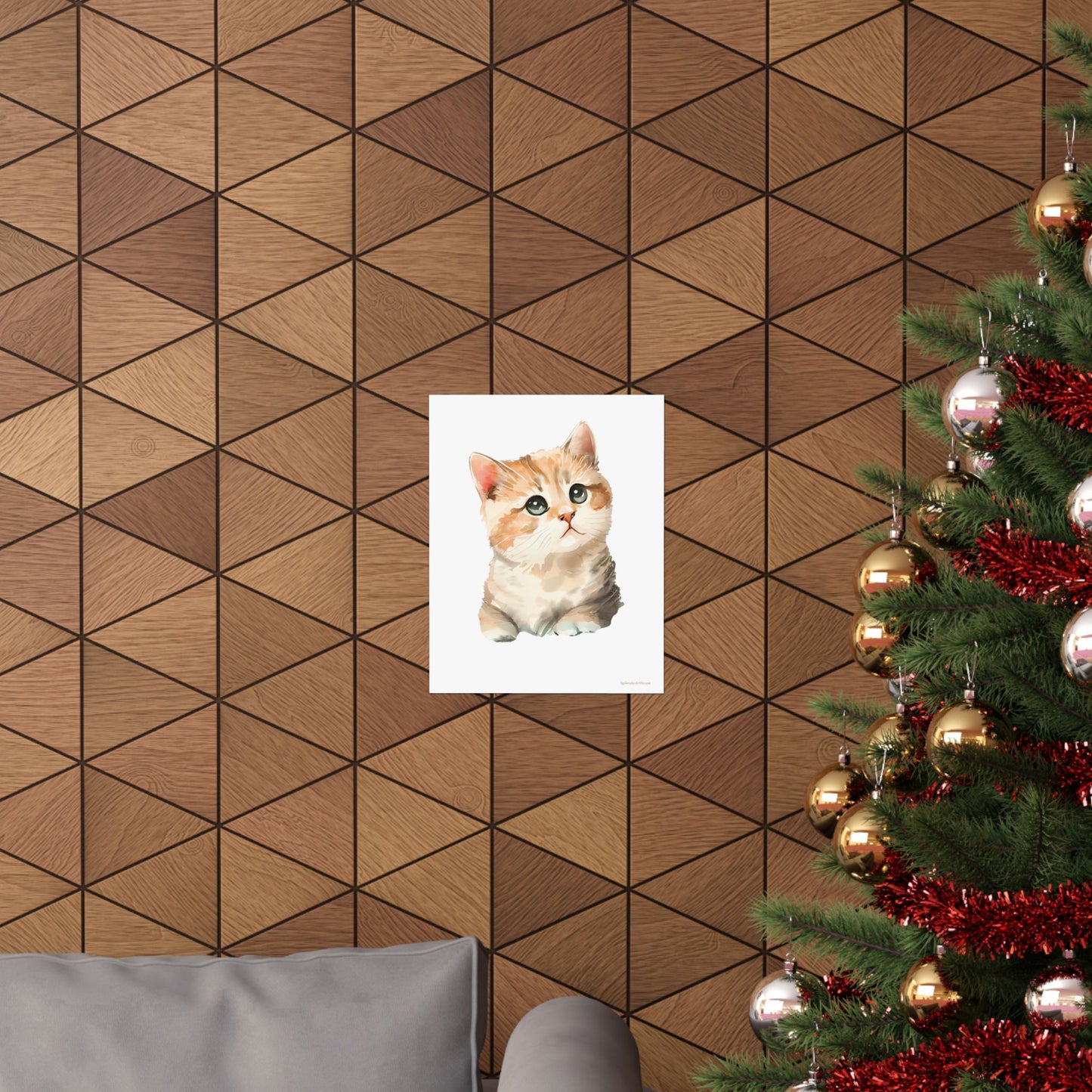 Kitten, Matte Vertical Poster