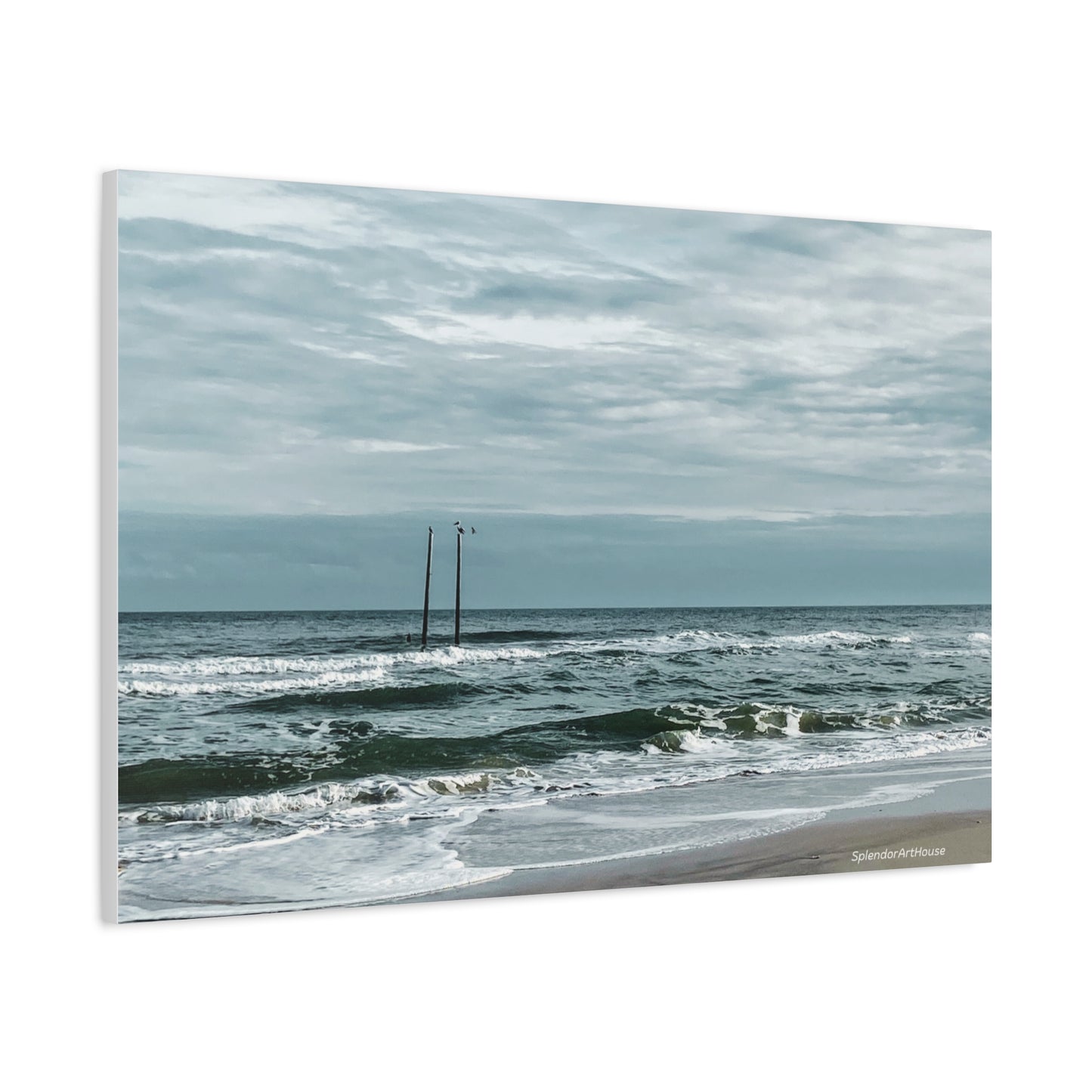Ocean, Matte Canvas, Stretched, 1.25"