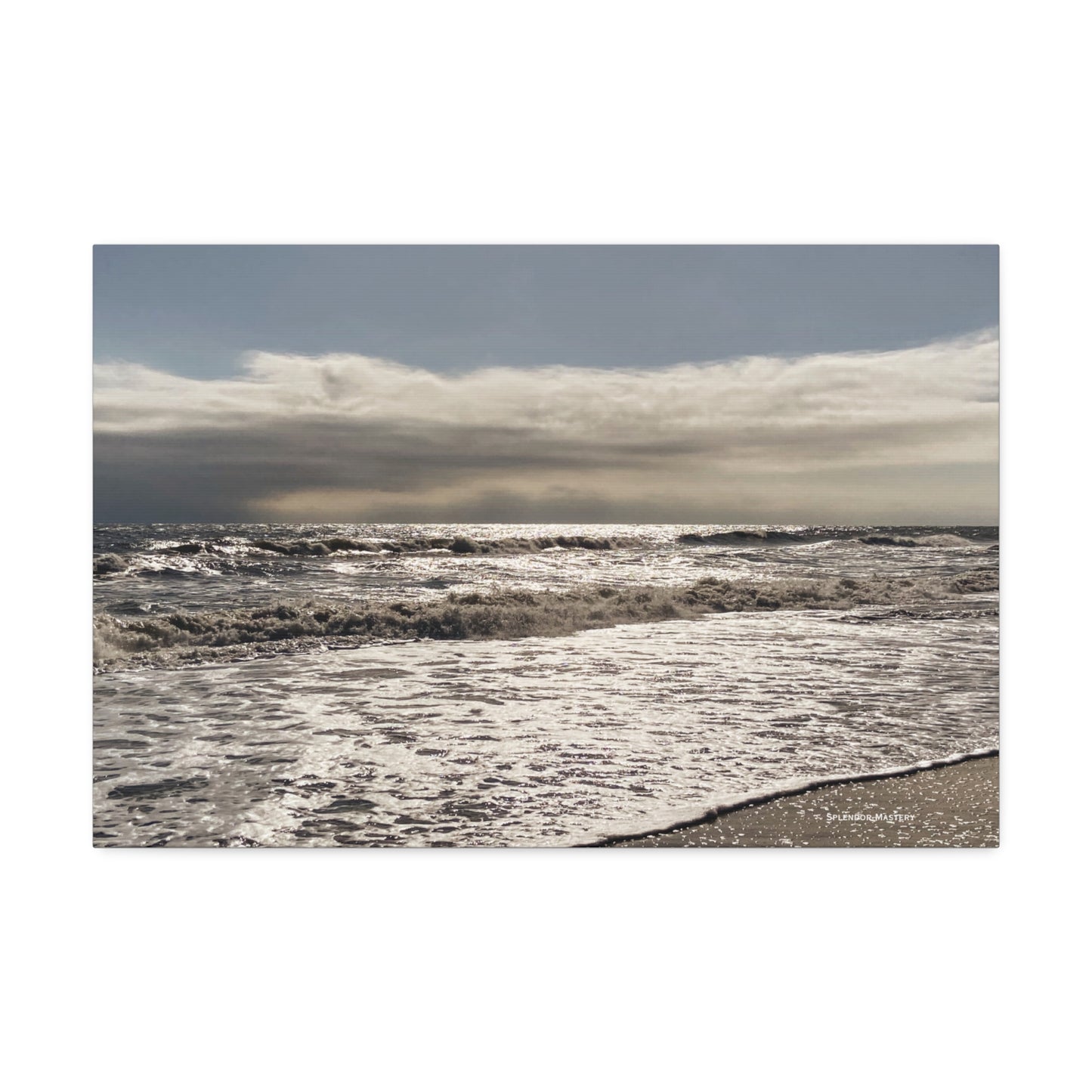 Ocean, Canvas Stretched, 1.5''