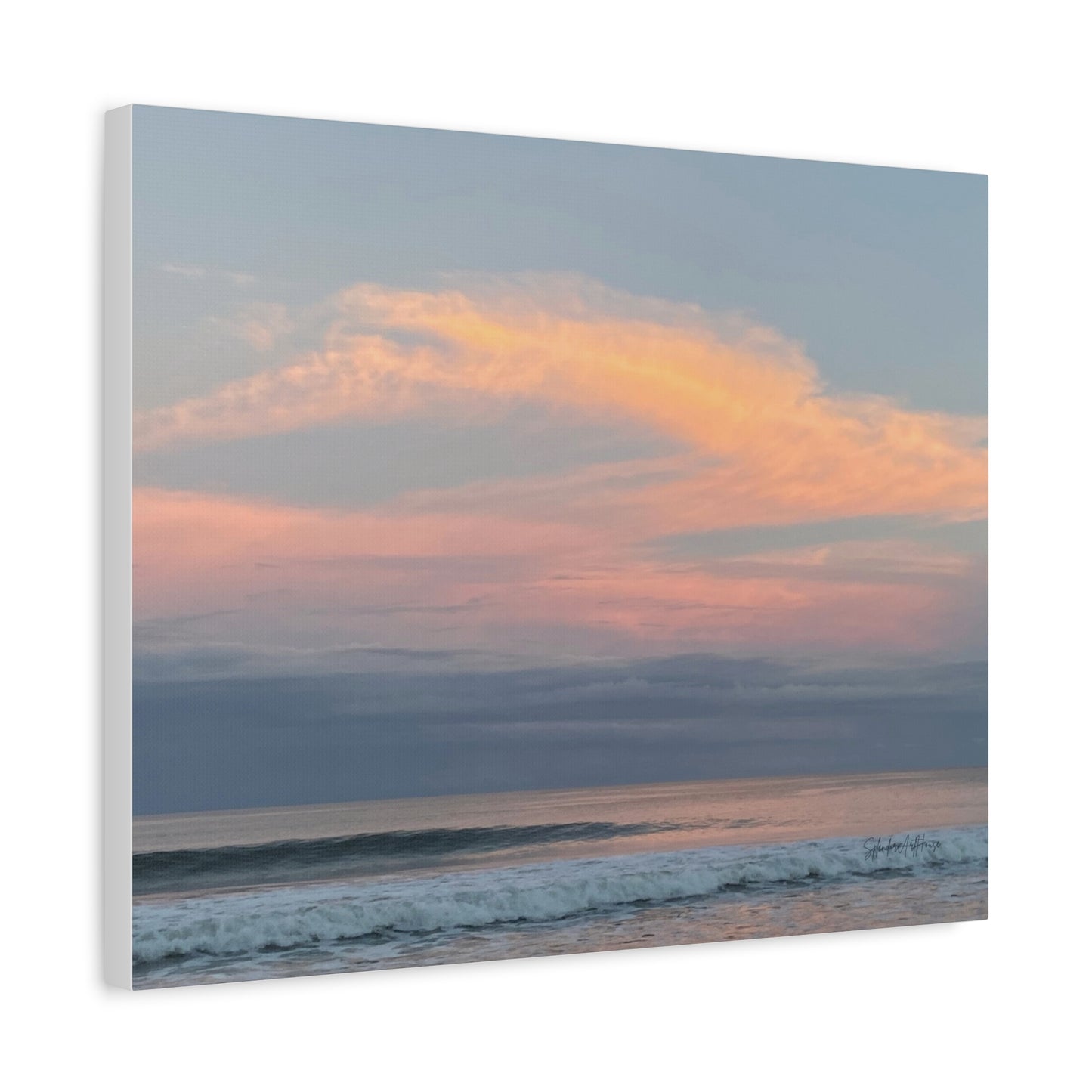 Ocean, Matte Canvas, Stretched, 1.25"