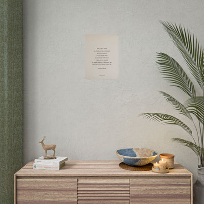 Jeremiah 32:40, Poster