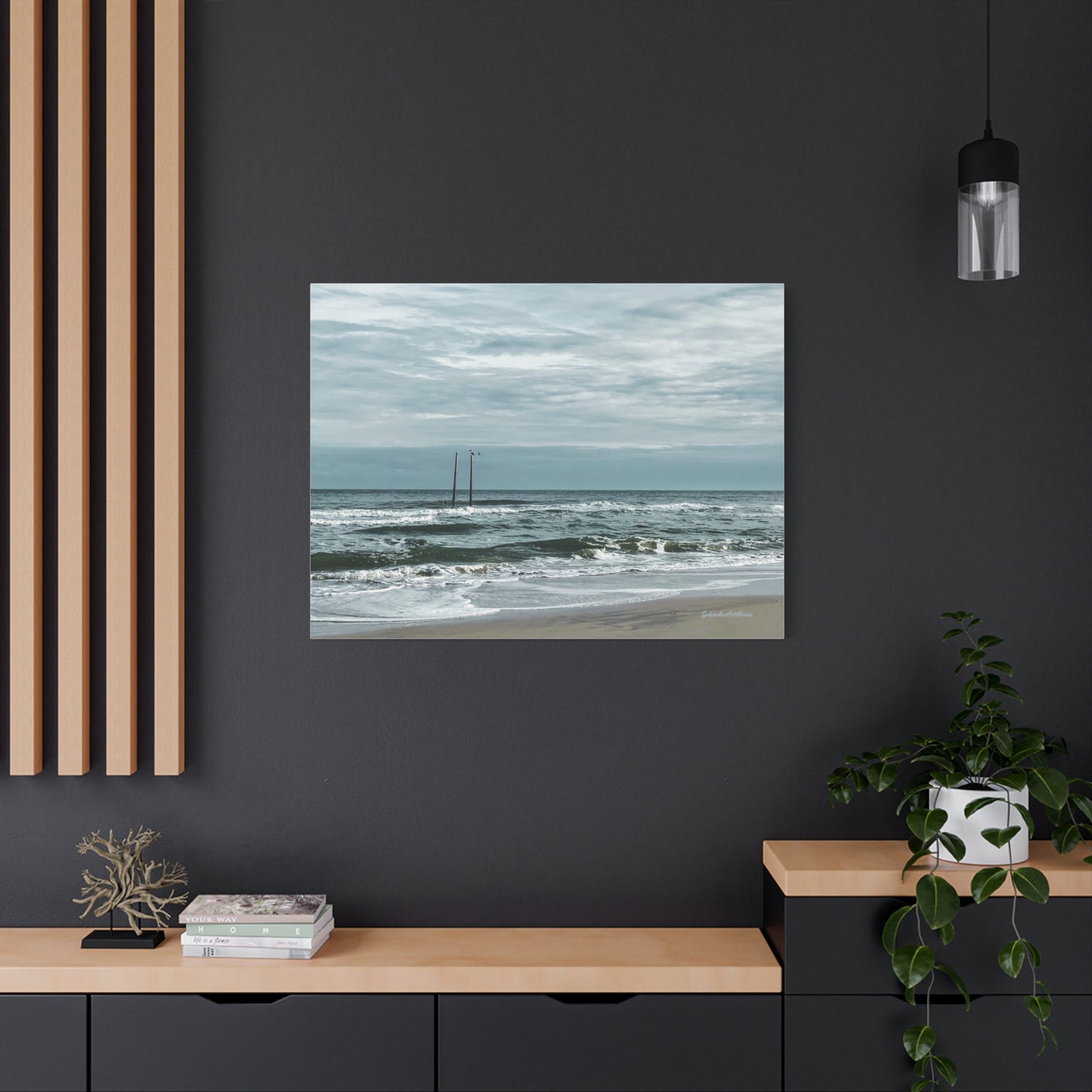 Ocean, Matte Canvas, Stretched, 1.25"