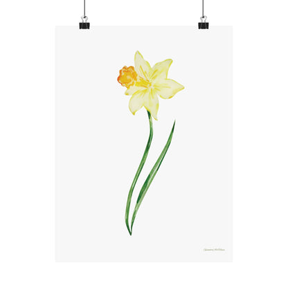 Floral, Matte Vertical Poster