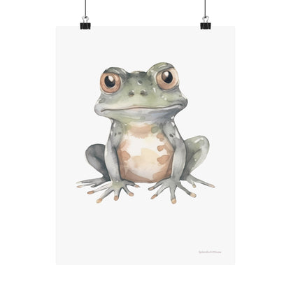 Frog, Matte Vertical Poster