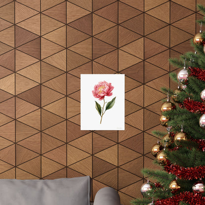 Floral, Matte Vertical Poster