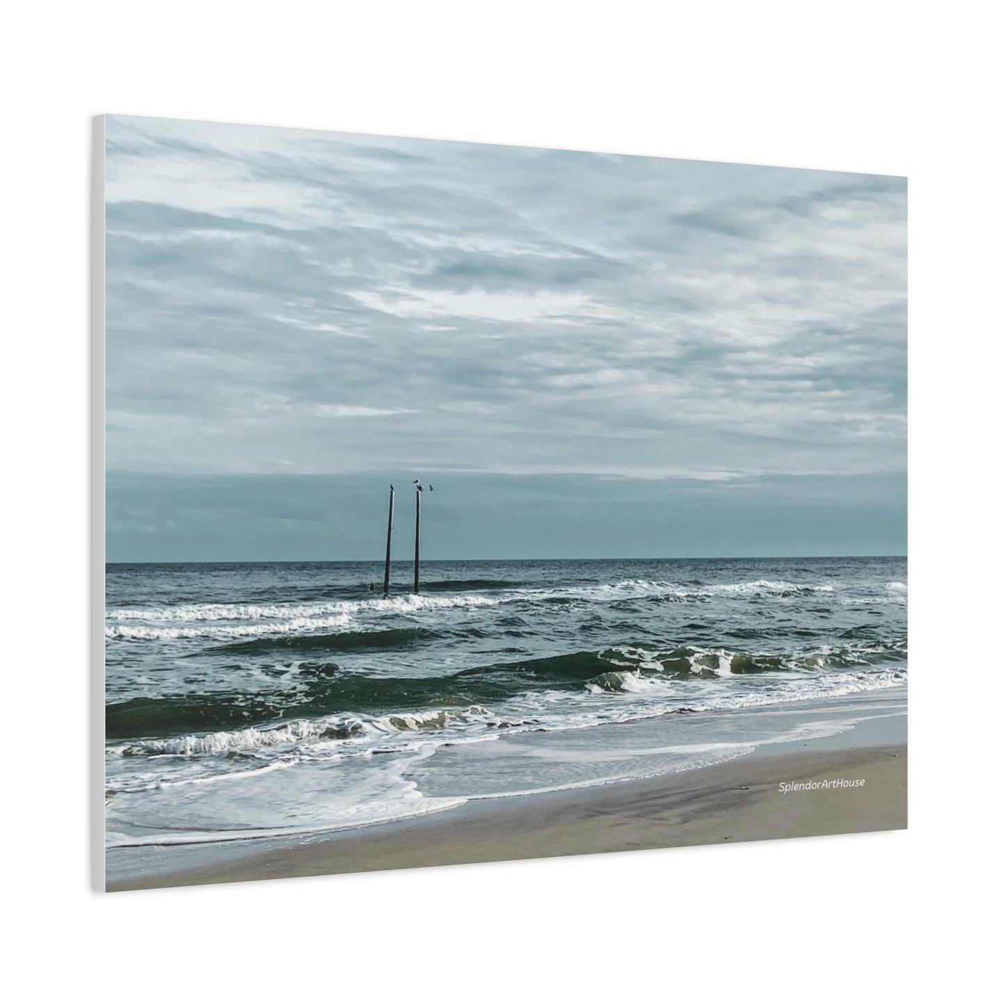 Ocean, Matte Canvas, Stretched, 1.25"