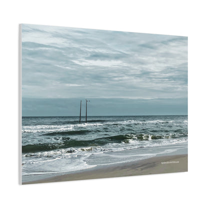 Ocean, Matte Canvas, Stretched, 1.25"