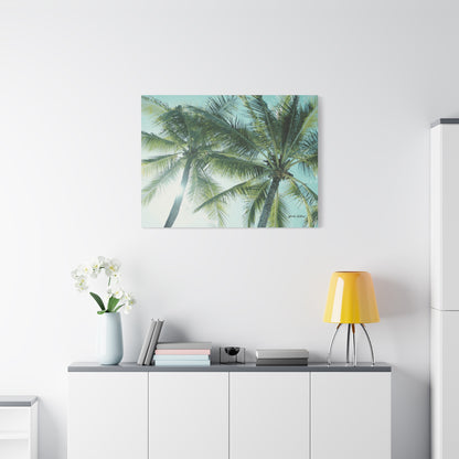 Palm Trees, Matte Canvas, Stretched, 1.25"