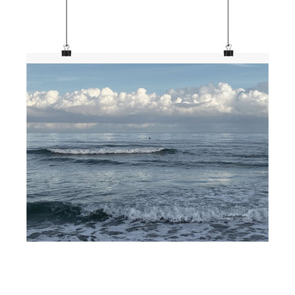 Ocean, Matte Horizontal Poster