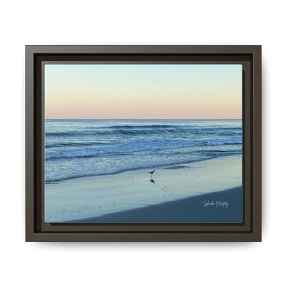 Ocean, Matte Canvas, Framed (Natural)