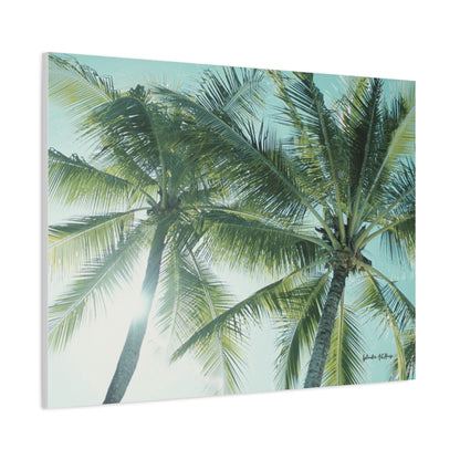 Palm Trees, Matte Canvas, Stretched, 1.25"