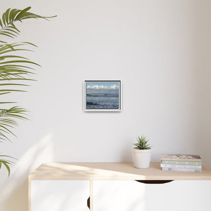 Ocean - Matte Canvas, Framed (Natural)