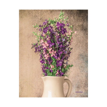 Floral, Matte Vertical Poster