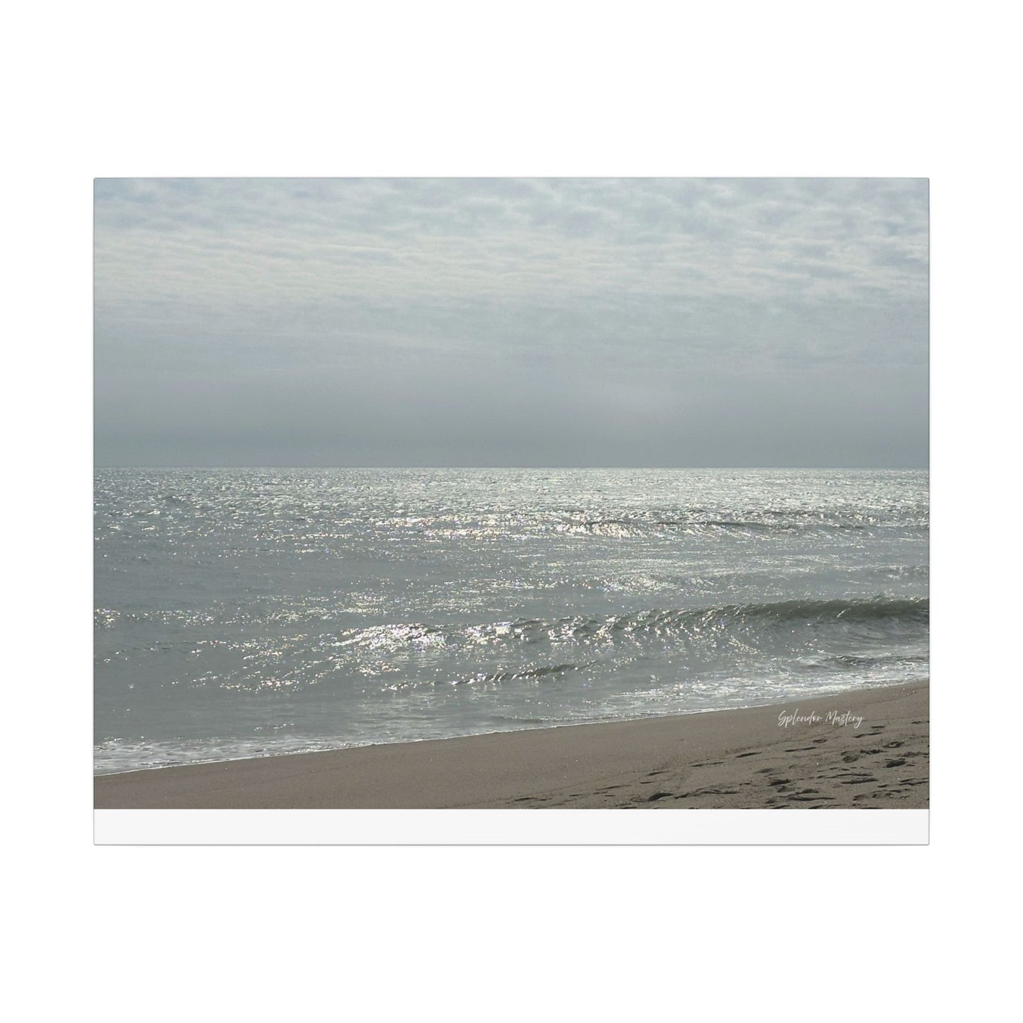 Ocean, Matte Canvas, Stretched, 0.75"