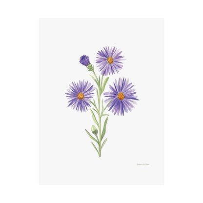 Floral, Matte Vertical Poster