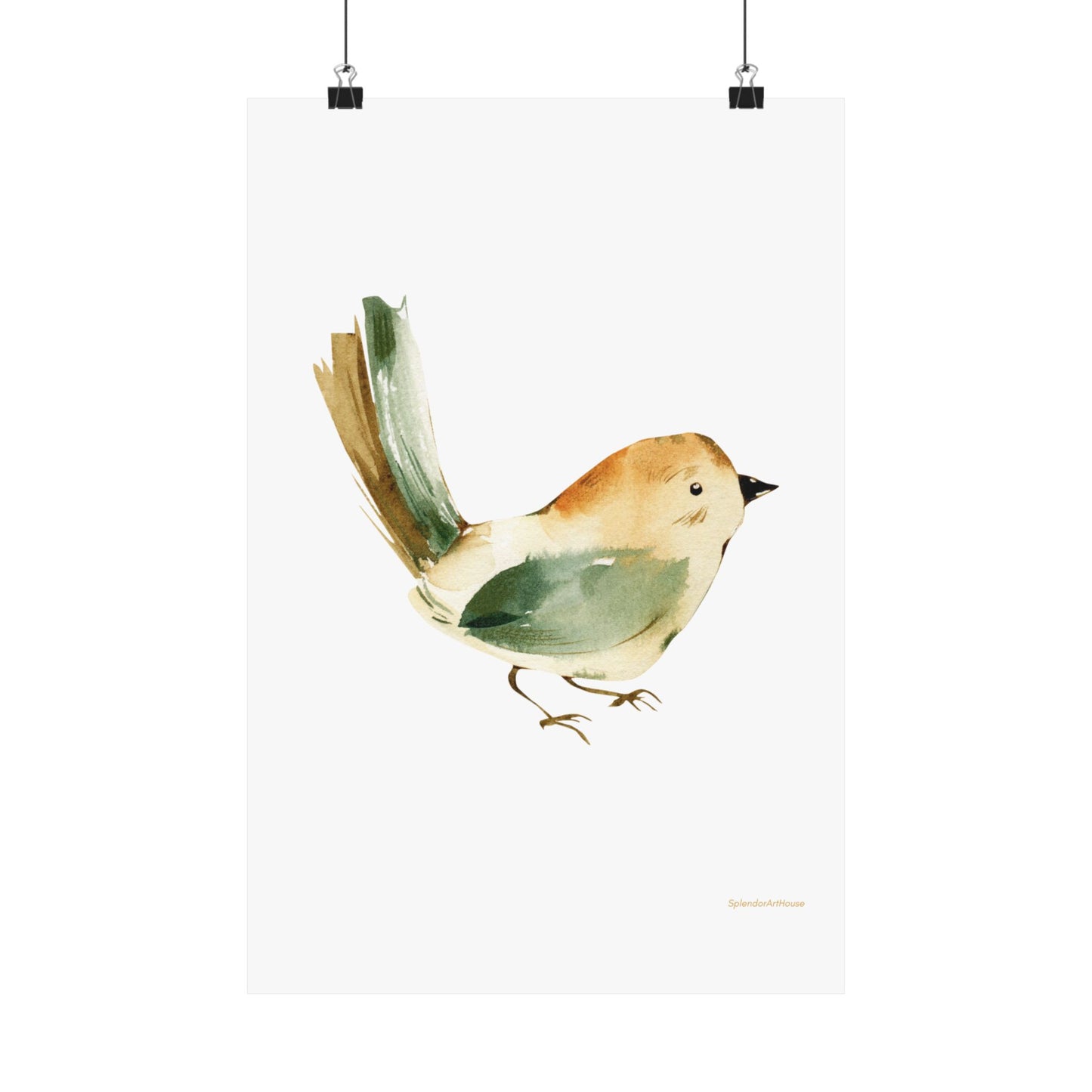 Bird, Matte Vertical Poster