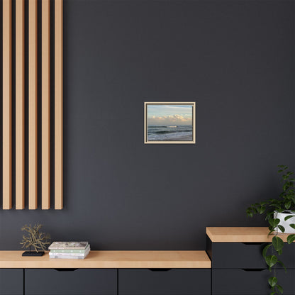 Ocean - Matte Canvas, Framed (Natural)