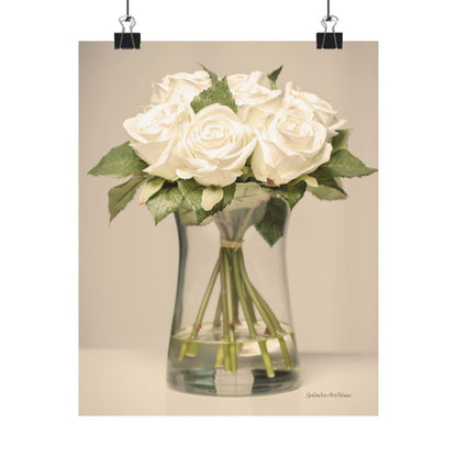 Floral, Matte Vertical Poster