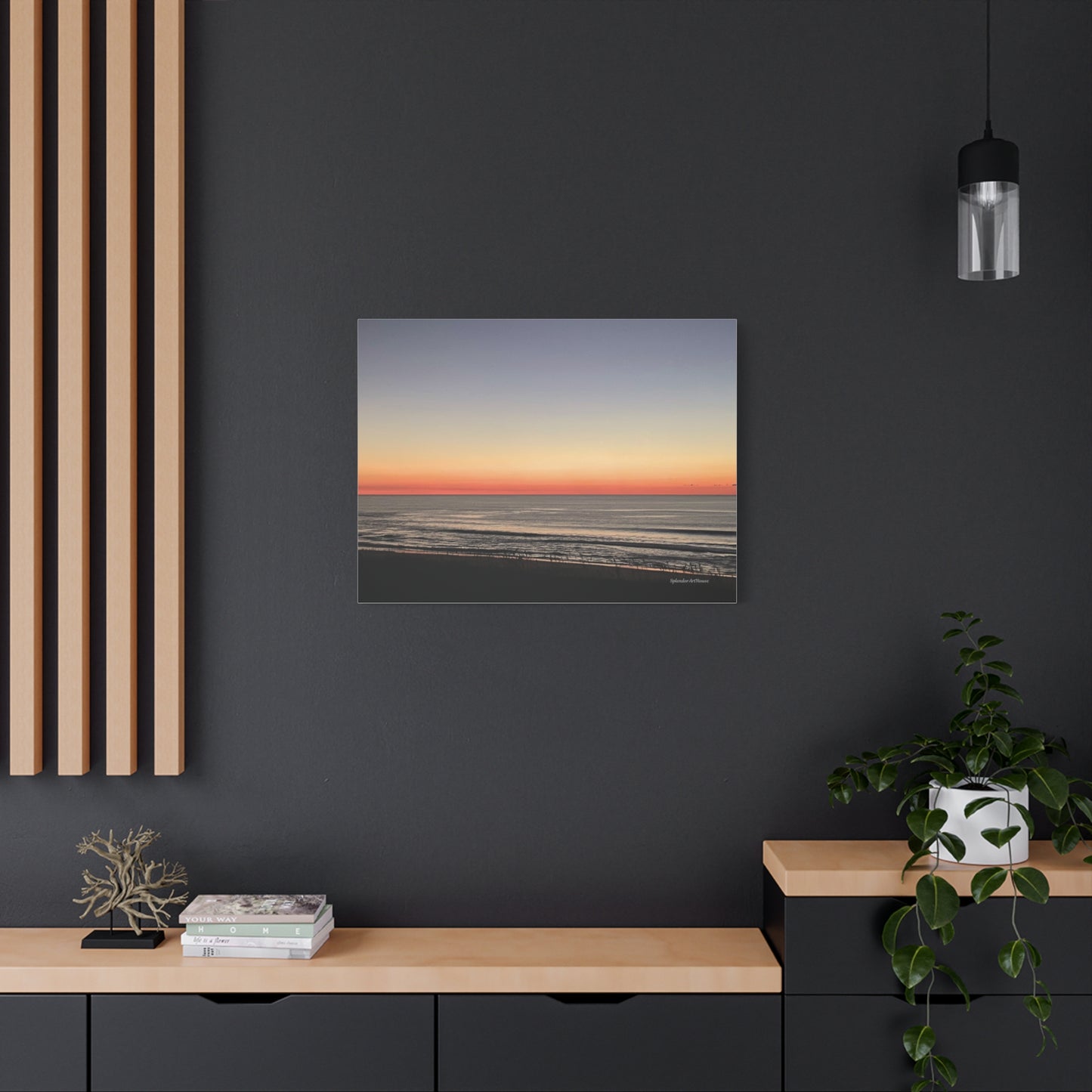 Ocean, Matte Canvas, Stretched, 1.25"