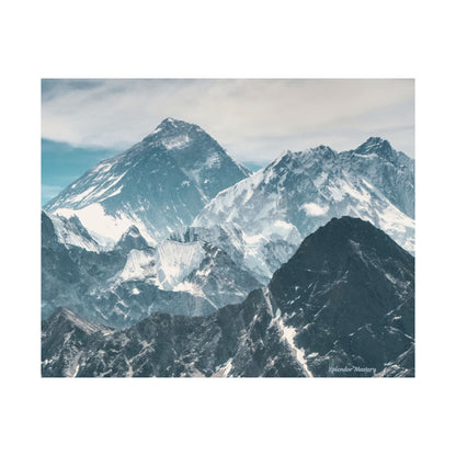 Mountain Landscape, Matte Horizontal Poster