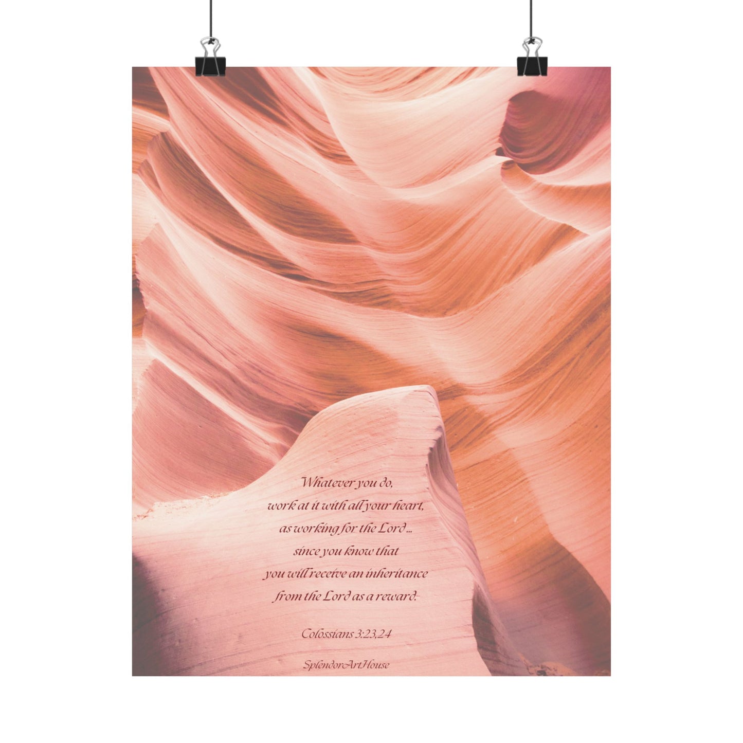 Inspirational, Matte Vertical Poster