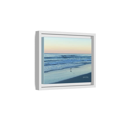 Ocean, Matte Canvas, Framed (Natural)